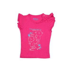 Doodle Girl Be Born Pink Tops