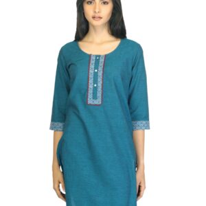 Aurelia Women Blue Kurta