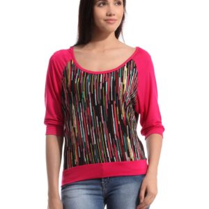 Tonga Women Pink Printed Top