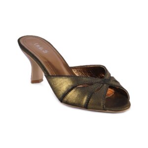 Inc. 5 Women Casual Bronze Heels