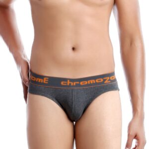 Chromozome Men Grey Briefs