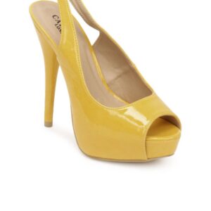 Carlton London Women Yellow Peep Toes