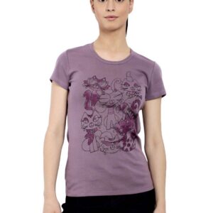 United Colors of Benetton Women Purple T-shirt