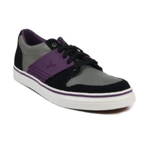 Puma Men's El Ace 2 Black Grey Purple Shoe