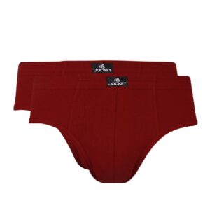 Jockey ELANCE Men Red Pack of 2 Briefs 1009