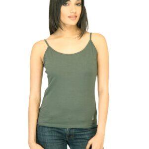 United Colors of Benetton Women Solid Olive Top