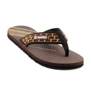 Lotto Men Straight Brown Slippers