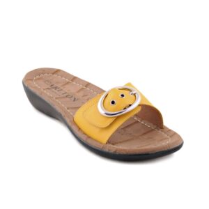 Carlton London Women Casual Yellow Flats