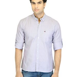 Wrangler Men Benefica Purple Shirt