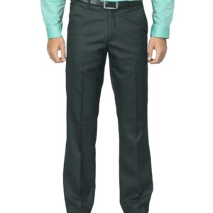 Black Coffee Men Striped Charcoal Trousers