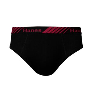 Hanes Men Black Premium Bikini Briefs