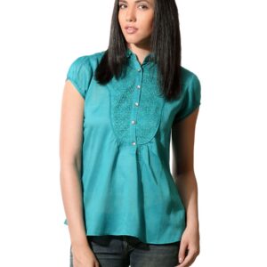 Mineral Women Teal Top