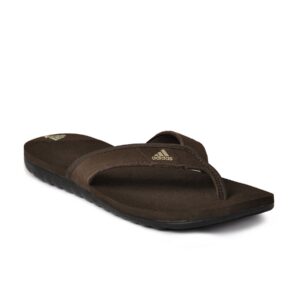 ADIDAS Mens Calo Lea M Brown Flip Flops