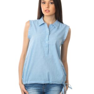 Wrangler Women Kelly Blue Top
