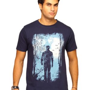 Inkfruit Men's Into The Wild Navy T-shirt