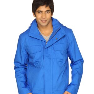 Timberland Men Cargo Stratham Hood Blue Jacket