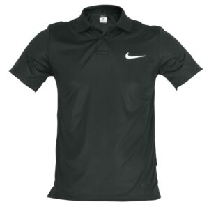 Nike Men Black Media Polo T-shirt