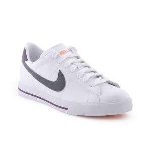 Nike Women White Sweet Classic Leather Sports Shoes