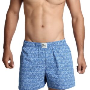 FCUK Underwear Blue Printed Boxers