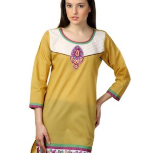 Span Women Yellow Kurta
