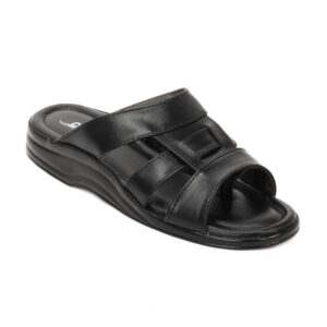 Coolers Men Black Sandals