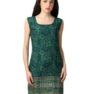 Alma Women Green Kurta