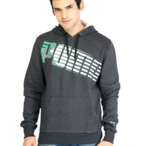Puma Men Cheveron Wording Grey SweatShirt