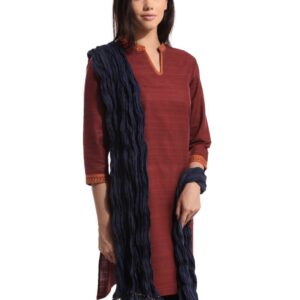 Fabindia Navy Blue Dupatta