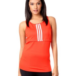 ADIDAS Women Orange T-shirt