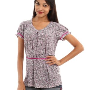Wills Lifestyle Women Multi Coloured Top