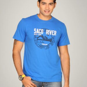 Timberland Men's Saco River Royal Blue T-shirt