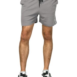 Proline Men Grey Sports Shorts