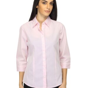 Arrow Woman Pink Stiped Shirt
