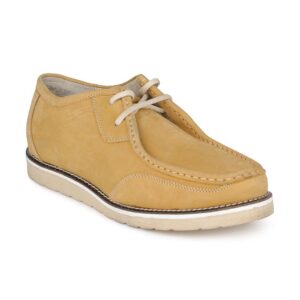 Woodland Men Mustard Shoes
