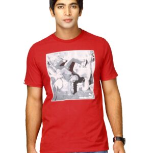 Puma Men's MC Red Grey T-shirt