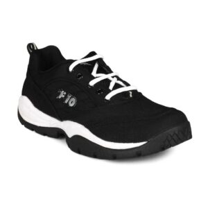 Force 10 Men Black Sports Shoes