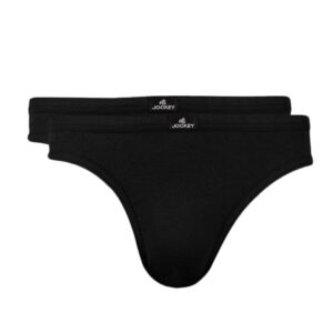 Jockey MC Men Pack Of Two Black Briefs 8003