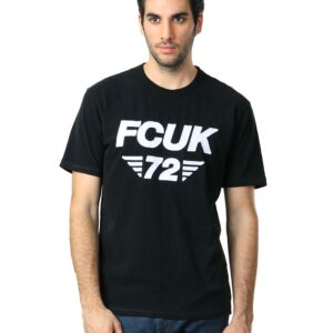 French Connection Men Black Tshirt