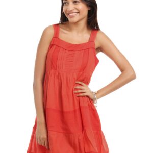 Mineral Coral Dress