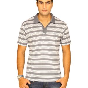 ADIDAS Men's Perf Str Polo Grey T-Shirt