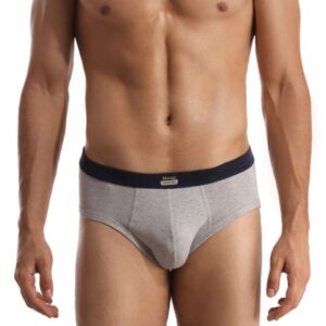 Hanes Men Blue Ultimate Duo Dry Cotton Stretch Hip Briefs