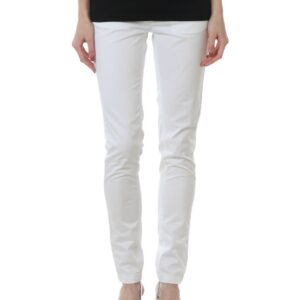 Allen Solly Woman White Trousers