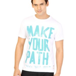 Lee Men Printed White Tshirts