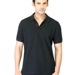 United Colors of Benetton Men Black T-shirt