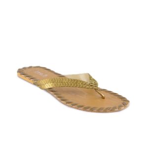 Inc. 5 Women Casual Golden Flats