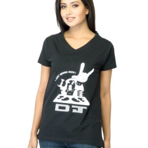 Tantra Women Dj Black T-shirt
