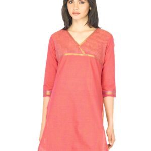 Aurelia Women Solid Rust Kurta