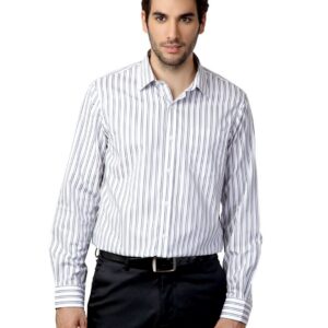 Arrow Men White Striped Shirt