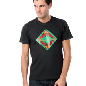 Myntra Men Black Banana Diet T-shirt