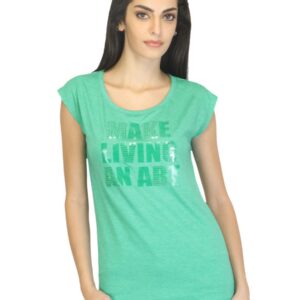 Lee Women Hanna Evergreen Green Top